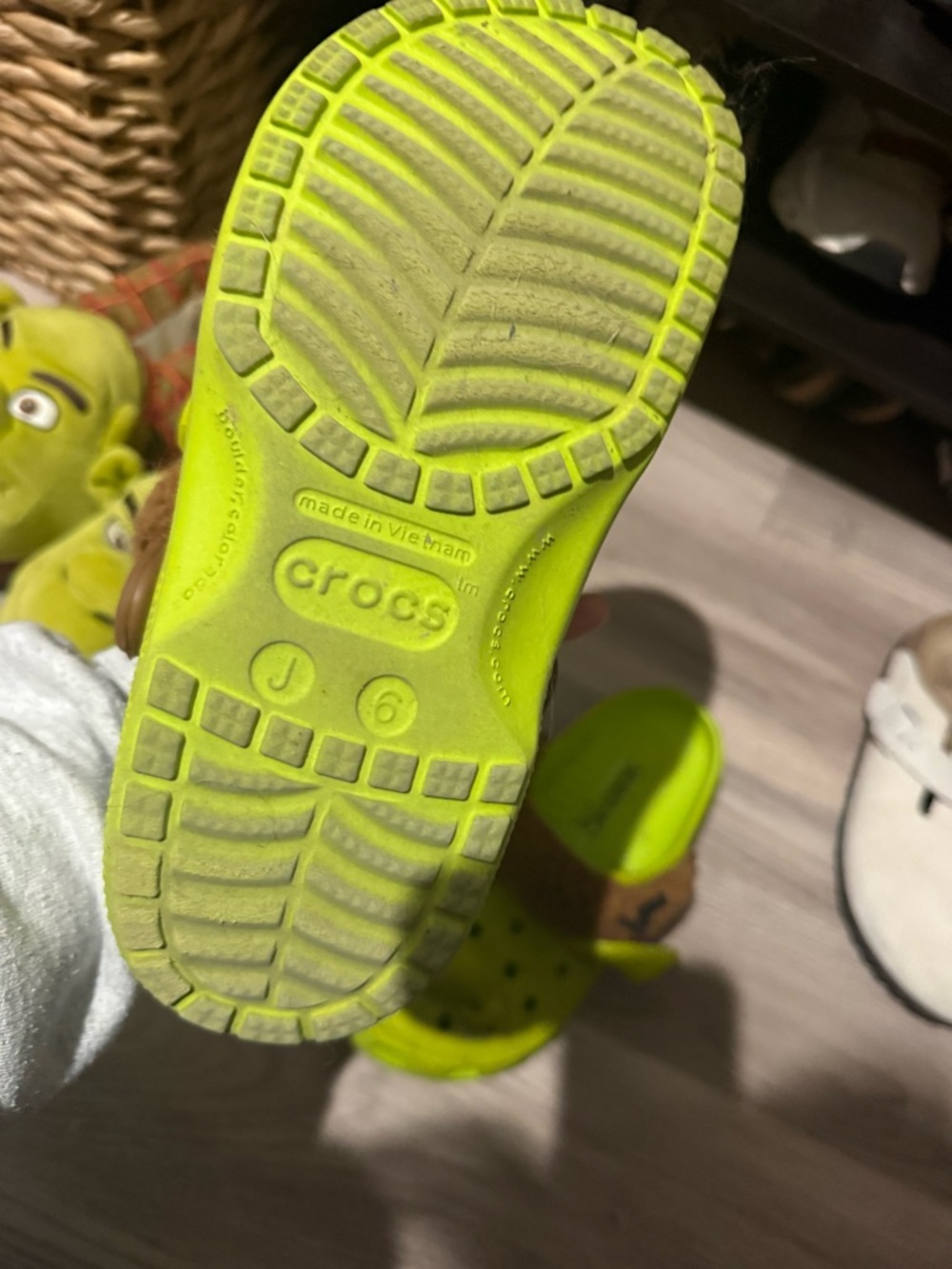 Shrek Kids' Plush Slippers and Clog Set - Picture 2 of 2